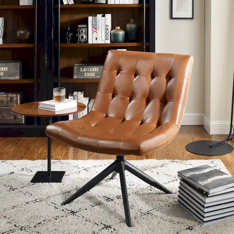 Sillón giratorio decorativo para oficina en casa