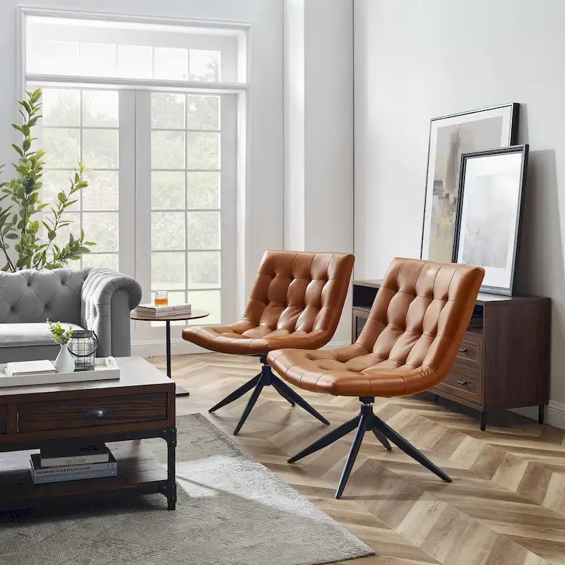 Sillón giratorio decorativo para oficina en casa