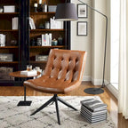 Sillón giratorio decorativo para oficina en casa