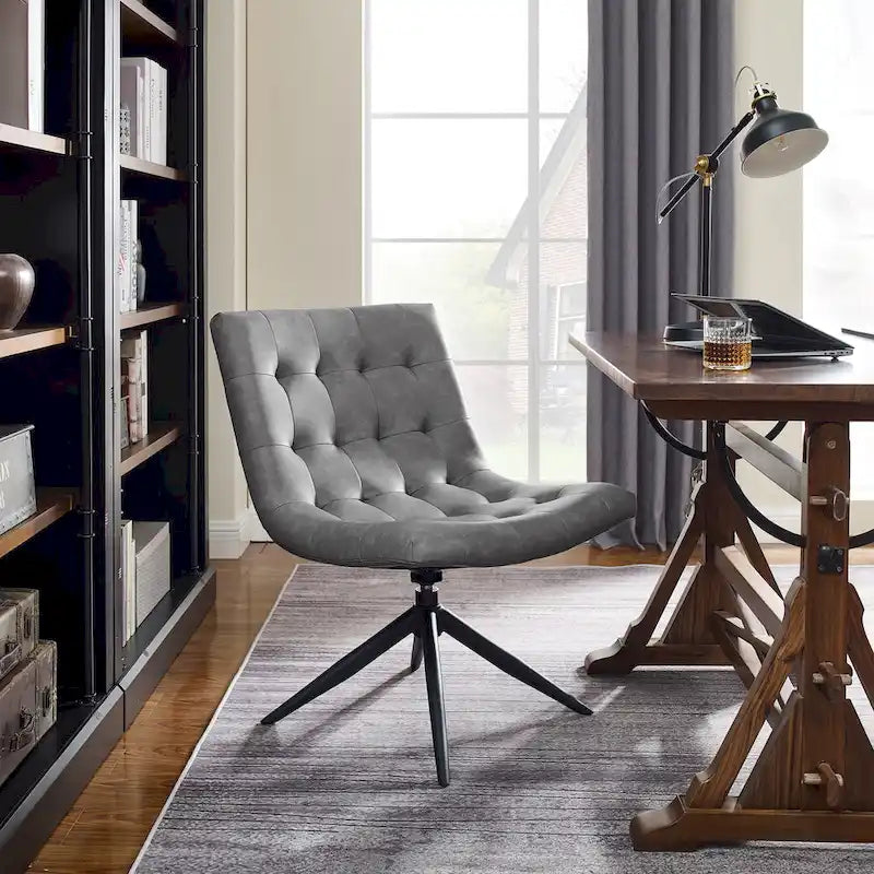 Sillón giratorio decorativo para oficina en casa