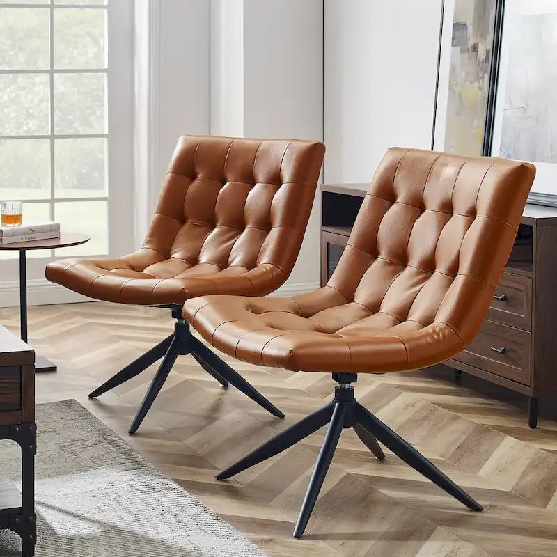 Sillón giratorio decorativo para oficina en casa