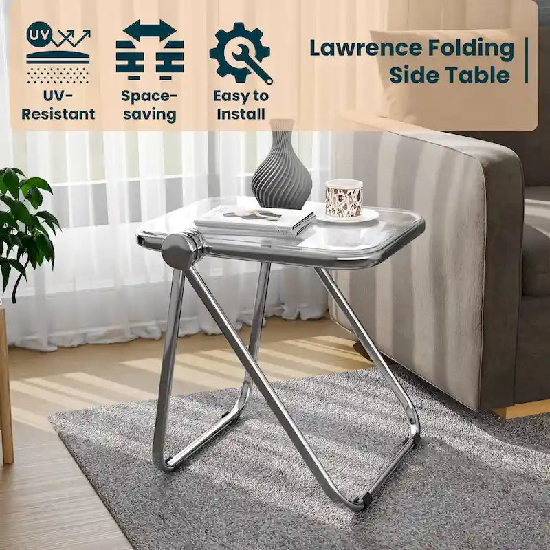 Mesa Rectangular Plegable con Estructura de Aluminio - 16.73