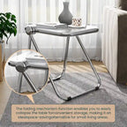 Mesa Rectangular Plegable con Estructura de Aluminio - 16.73