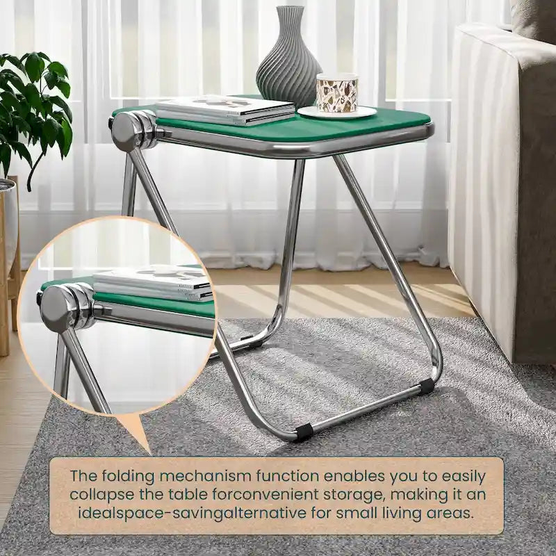 Mesa Rectangular Plegable con Estructura de Aluminio - 16.73