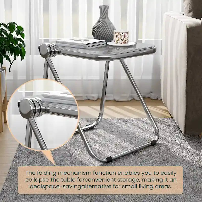 Mesa Rectangular Plegable con Estructura de Aluminio - 16.73