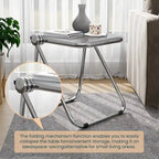 Mesa Rectangular Plegable con Estructura de Aluminio - 16.73