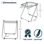 Mesa Rectangular Plegable con Estructura de Aluminio - 16.73