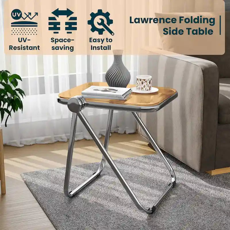 Mesa Rectangular Plegable con Estructura de Aluminio - 16.73