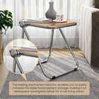 Mesa Rectangular Plegable con Estructura de Aluminio - 16.73