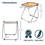 Mesa Rectangular Plegable con Estructura de Aluminio - 16.73