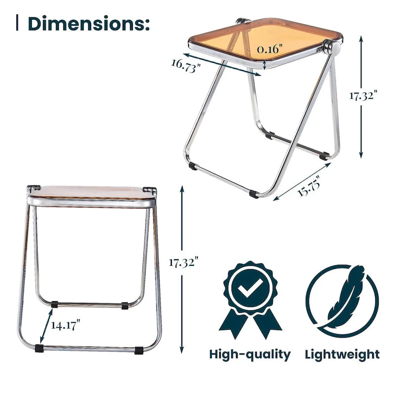 Mesa Rectangular Plegable con Estructura de Aluminio - 16.73