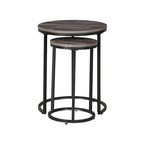 Mesa auxiliar de 2 piezas