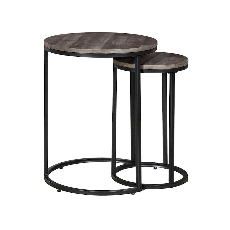 Mesa auxiliar de 2 piezas
