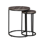 Mesa auxiliar de 2 piezas