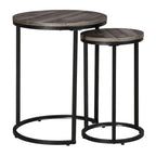 Mesa auxiliar de 2 piezas