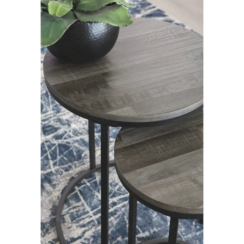 Mesa auxiliar de 2 piezas
