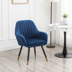 Sillón decorativo Tuchico tapizado en terciopelo contemporáneo