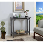 Convenience Concepts Winston Hall Table with Shelf
