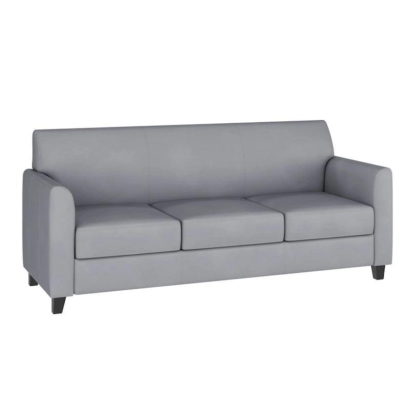 Sofá con estructura de líneas limpias cosidas - 70W x 29D x 32.25H
