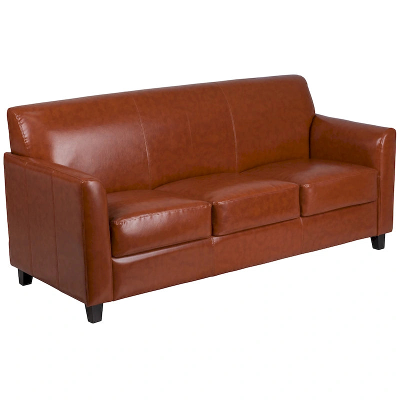 Sofá con estructura de líneas limpias cosidas - 70W x 29D x 32.25H