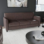 Sofá con estructura de líneas limpias cosidas - 70W x 29D x 32.25H