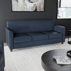 Sofá con estructura de líneas limpias cosidas - 70W x 29D x 32.25H