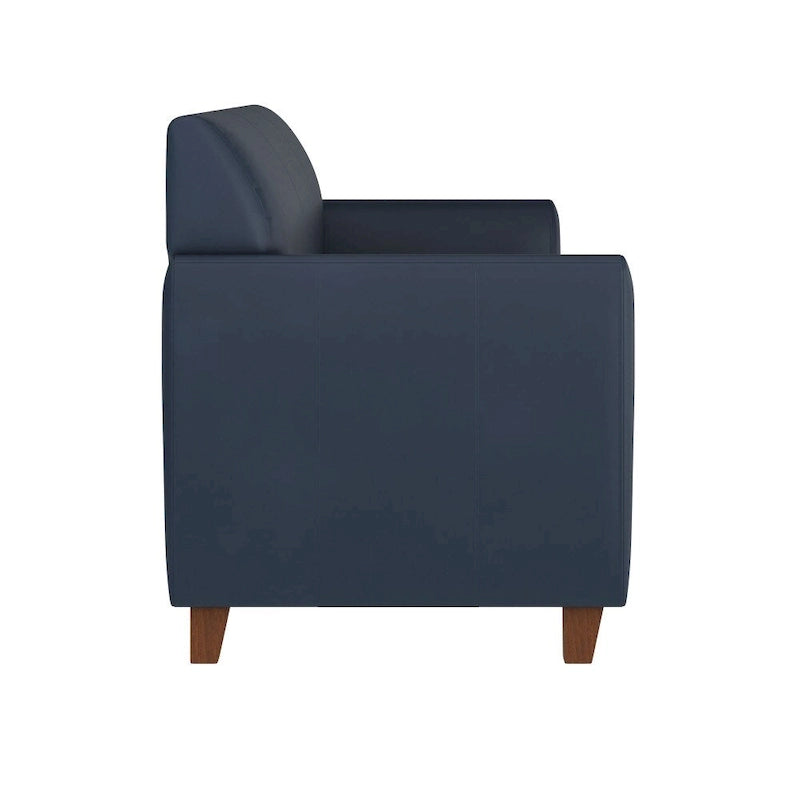 Sofá con estructura de líneas limpias cosidas - 70W x 29D x 32.25H