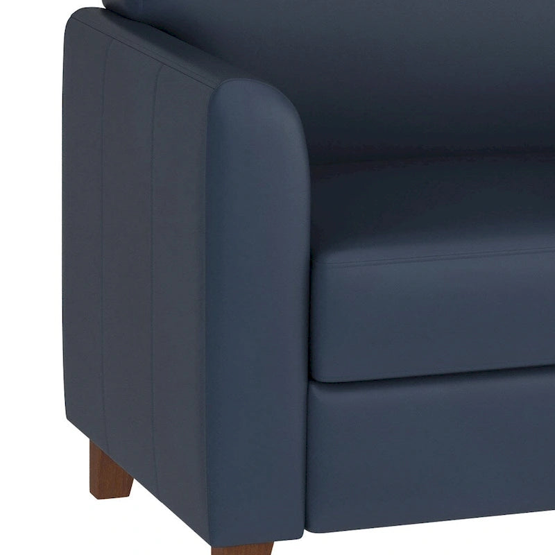 Sofá con estructura de líneas limpias cosidas - 70W x 29D x 32.25H