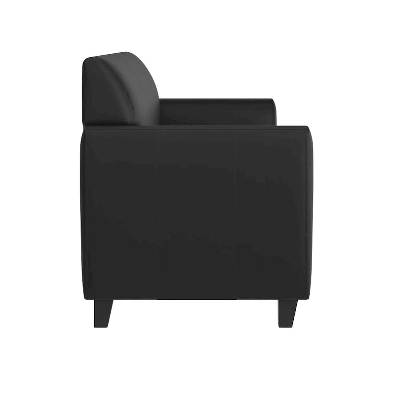Sofá con estructura de líneas limpias cosidas - 70W x 29D x 32.25H