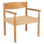 Sillón auxiliar danés de cuerda