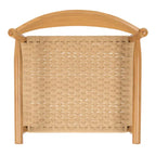 Sillón auxiliar danés de cuerda