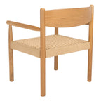 Sillón auxiliar danés de cuerda