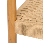 Sillón auxiliar danés de cuerda