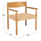 Sillón auxiliar danés de cuerda