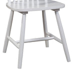 Silla de comedor, madera de caucho, respaldo Windsor - 19.5 L x 18 A x 34 H
