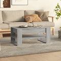 Mesa de centro multicolor 40.2x21.7x17.7 Madera de ingeniería