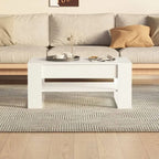 Mesa de centro multicolor 40.2x21.7x17.7 Madera de ingeniería