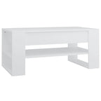 Mesa de centro multicolor 40.2x21.7x17.7 Madera de ingeniería