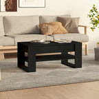 Mesa de centro multicolor 40.2x21.7x17.7 Madera de ingeniería