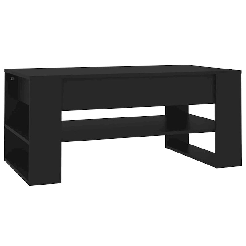 Mesa de centro multicolor 40.2x21.7x17.7 Madera de ingeniería
