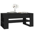 Mesa de centro multicolor 40.2x21.7x17.7 Madera de ingeniería