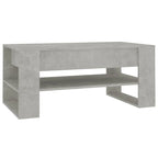Mesa de centro multicolor 40.2x21.7x17.7 Madera de ingeniería