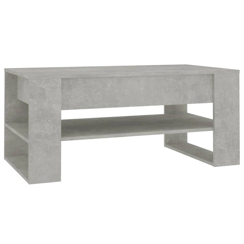 Mesa de centro multicolor 40.2x21.7x17.7 Madera de ingeniería