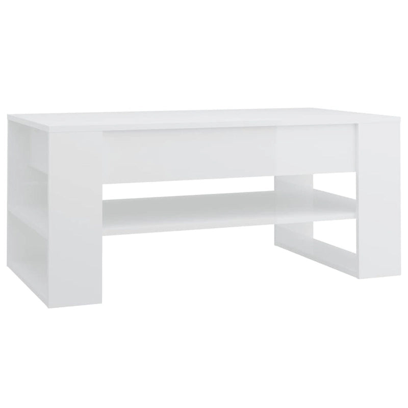 Mesa de centro multicolor 40.2x21.7x17.7 Madera de ingeniería