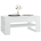 Mesa de centro multicolor 40.2x21.7x17.7 Madera de ingeniería