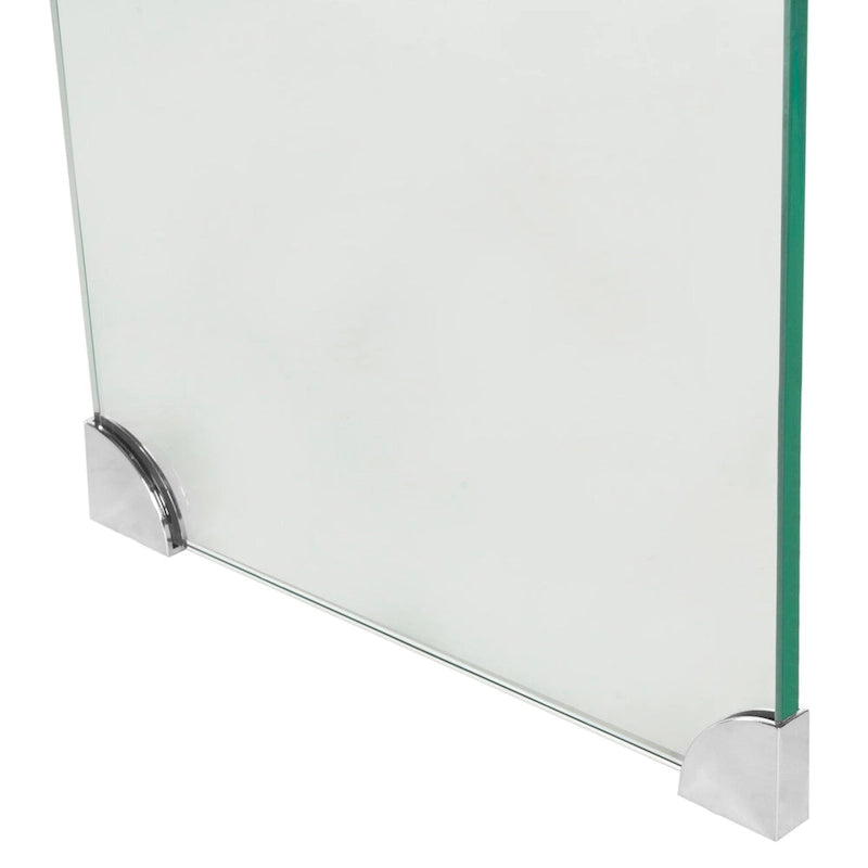 Mesa consola Jerri transparente - 43,3 x 13,8 x 29,5