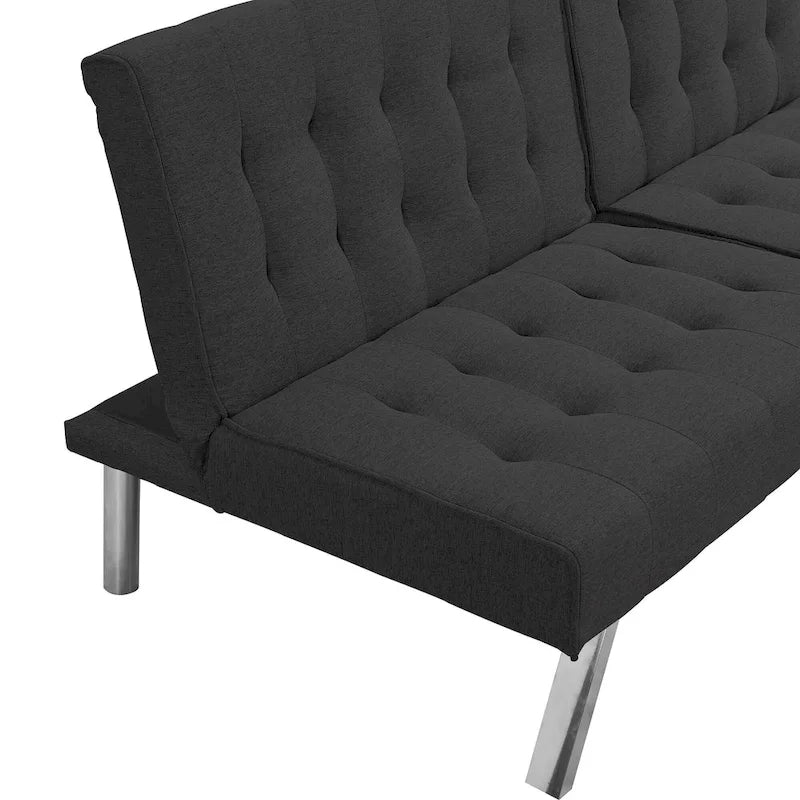 Sofá cama moderno y cómodo de tela para apartamento, sala de estar, estudio