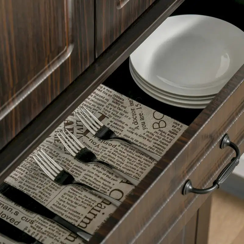 Alacena de cocina independiente de 71" con 4 puertas y 2 gabinetes grandes, gabinete alto de almacenamiento con cajón ancho para comedor
