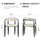 Mesa de comedor moderna minimalista extensible de 240 cm con tapa de piedra sinterizada y doble pedestal