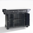 Isla/Carrito de cocina de tamaño completo con encimera de granito - 52 An x 18 Prof x 34 Al